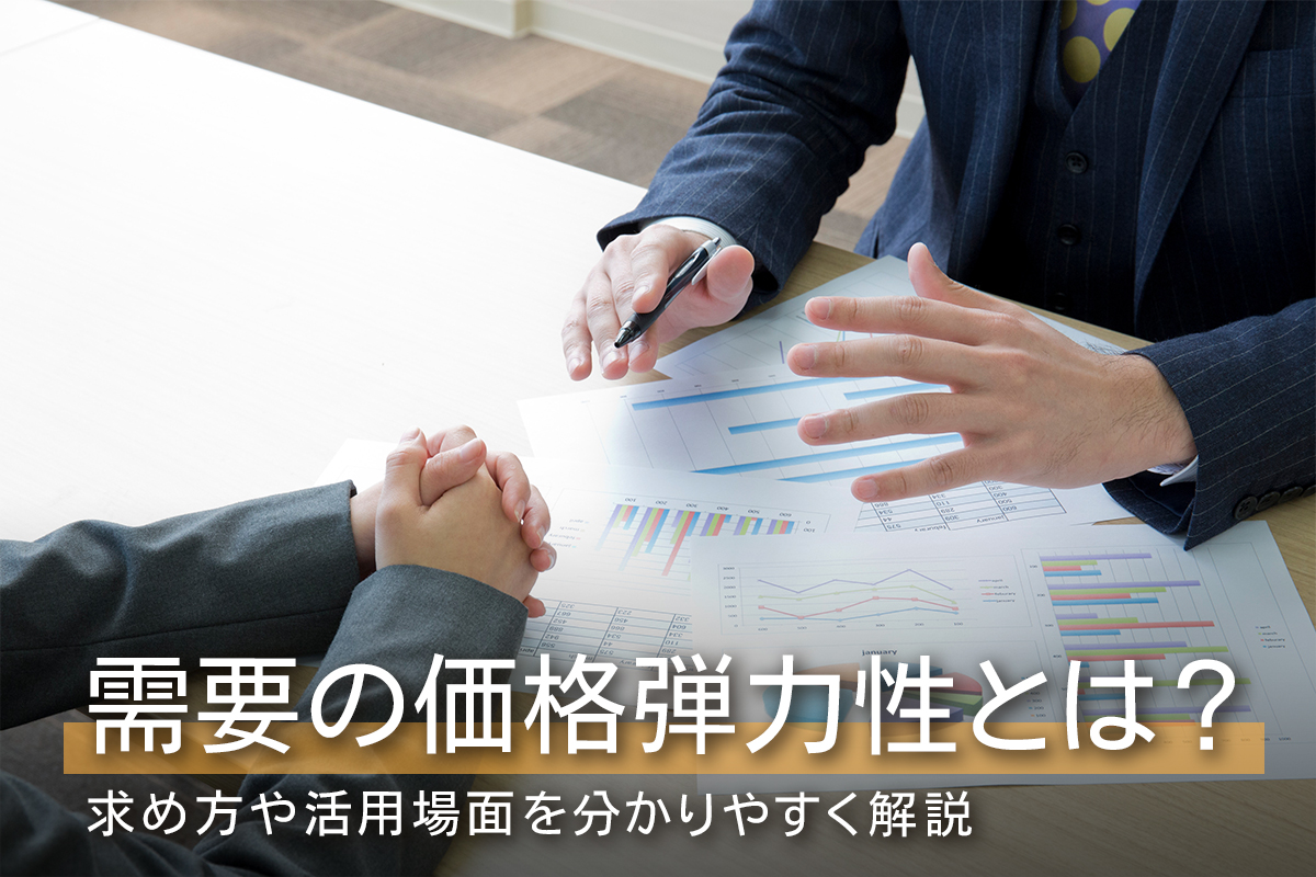 需要の価格弾力性とは？求め方や活用場面を分かりやすく解説